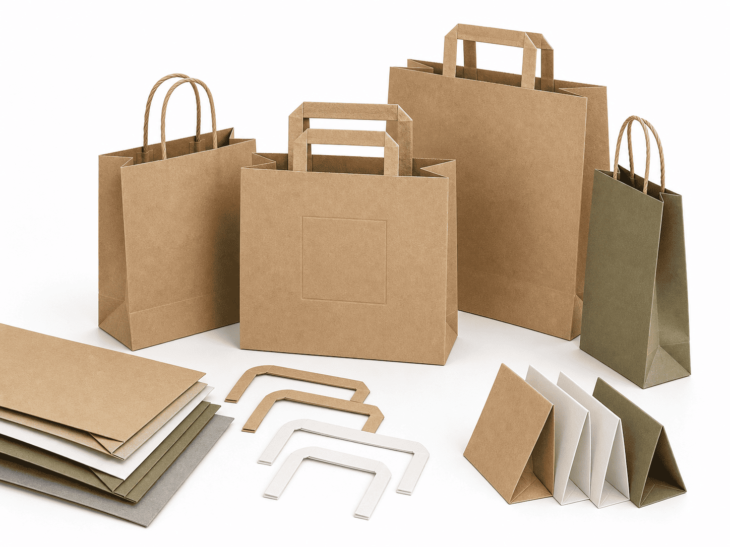 FSC kraft paper bags