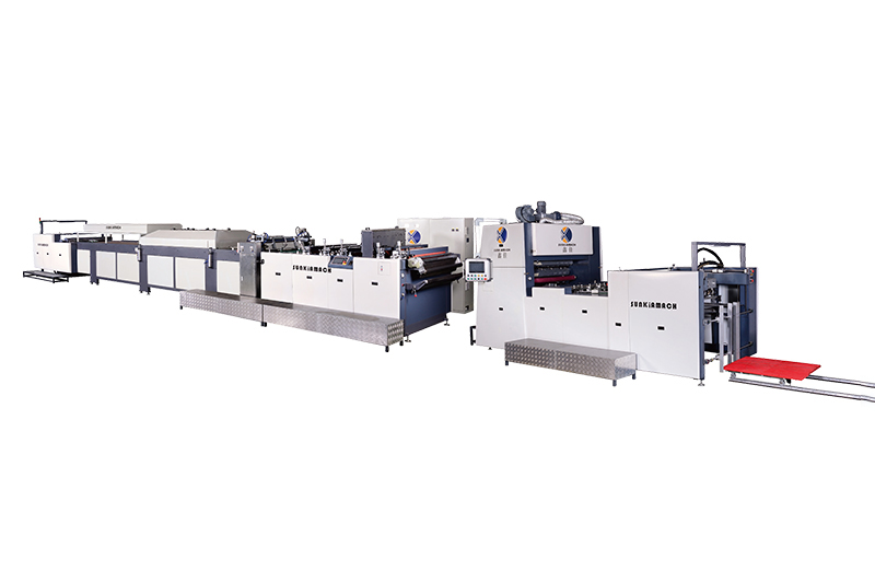 Primer Paper Machine China High Speed and Intelligent Laminating Machine + Primer Coating on ...